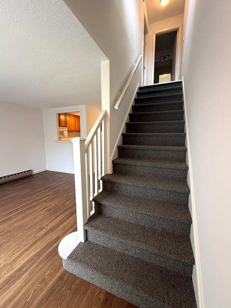 Townhouse Gardens stairs view